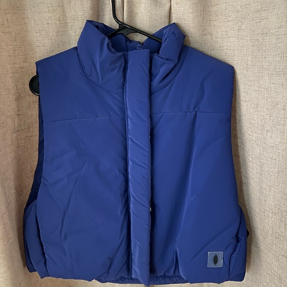 FP Movement by Free People Jackets & Blazers - FP Movement by Free People Blue Puffer Vest